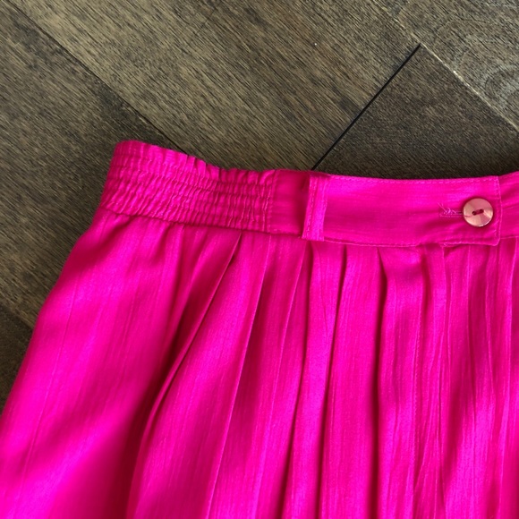 Host pick 🔥Vintage highwaist pink maxi skirt; 12P - Picture 6 of 11